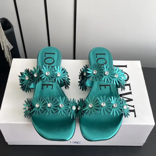 Wholesale LOEWE Slippers For Women #1482227 $102.00 USD, Wholesale Quality Replica LOEWE Slippers