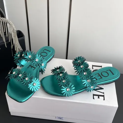 Replica LOEWE Slippers For Women #1482227 $102.00 USD for Wholesale