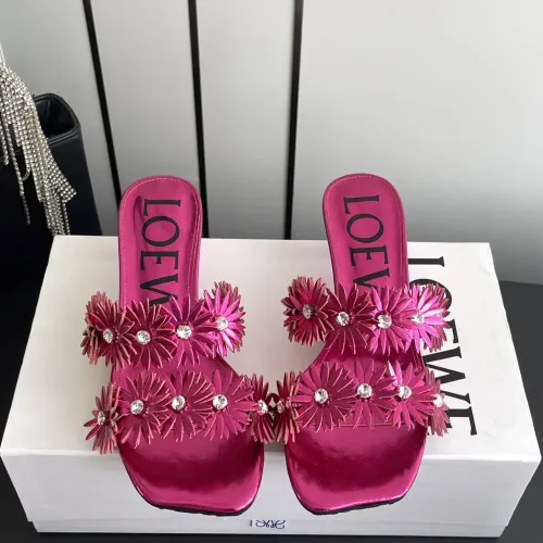 Replica LOEWE Slippers For Women #1482232 $102.00 USD for Wholesale