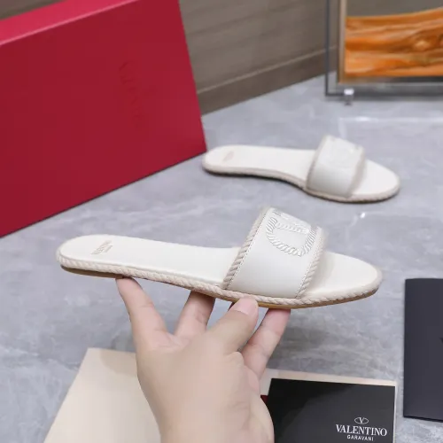 Replica Valentino Slippers For Women #1482235 $82.00 USD for Wholesale