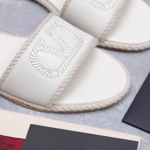 Replica Valentino Slippers For Women #1482235 $82.00 USD for Wholesale