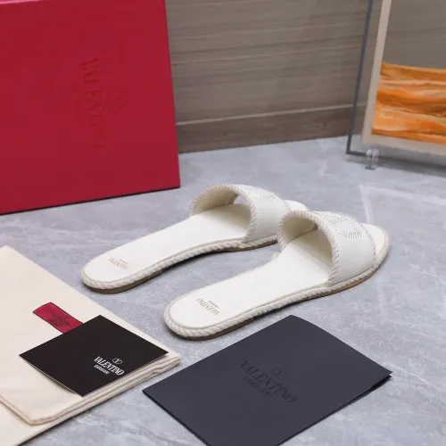 Replica Valentino Slippers For Women #1482235 $82.00 USD for Wholesale