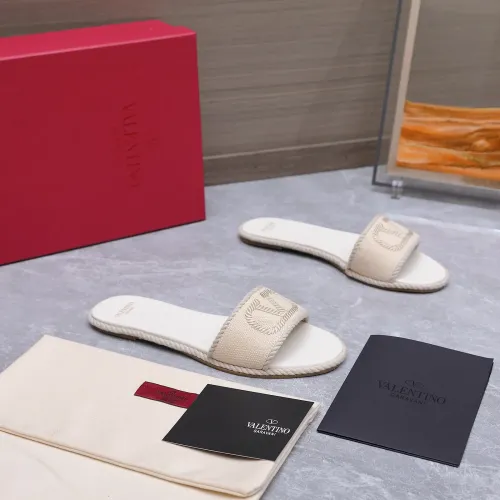 Replica Valentino Slippers For Women #1482236 $82.00 USD for Wholesale