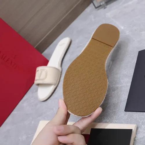 Replica Valentino Slippers For Women #1482236 $82.00 USD for Wholesale
