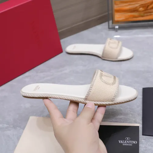 Replica Valentino Slippers For Women #1482236 $82.00 USD for Wholesale