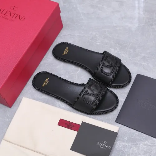 Replica Valentino Slippers For Women #1482239 $82.00 USD for Wholesale
