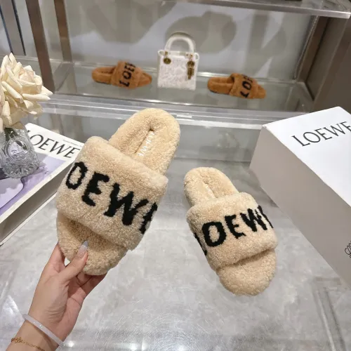 Wholesale LOEWE Slippers For Women #1482322 $92.00 USD, Wholesale Quality Replica LOEWE Slippers