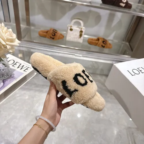 Replica LOEWE Slippers For Women #1482322 $92.00 USD for Wholesale