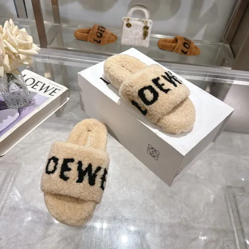 Replica LOEWE Slippers For Women #1482322 $92.00 USD for Wholesale
