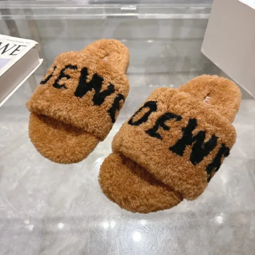 Replica LOEWE Slippers For Women #1482324 $92.00 USD for Wholesale