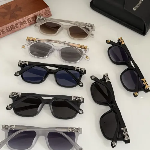 Replica Chrome Hearts AAA Quality Sunglasses #1482387 $68.00 USD for Wholesale