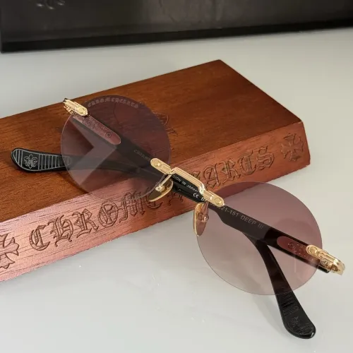 Wholesale Chrome Hearts AAA Quality Sunglasses #1482403 $64.00 USD, Wholesale Quality Replica Chrome Hearts AAA Quality Sunglasses