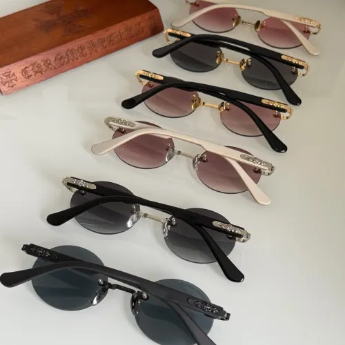 Replica Chrome Hearts AAA Quality Sunglasses #1482405 $64.00 USD for Wholesale