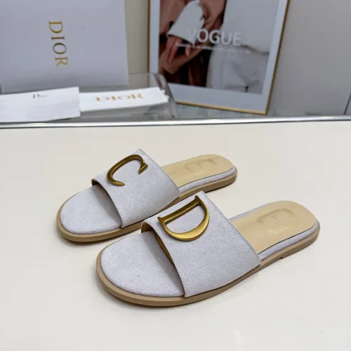 Wholesale Christian Dior Slippers For Women #1482432 $82.00 USD, Wholesale Quality Replica Christian Dior Slippers
