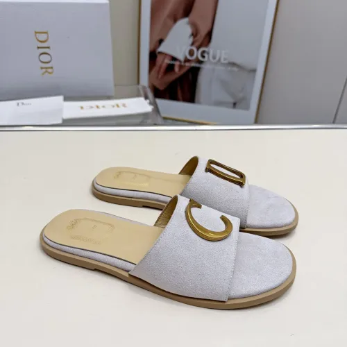 Replica Christian Dior Slippers For Women #1482432 $82.00 USD for Wholesale