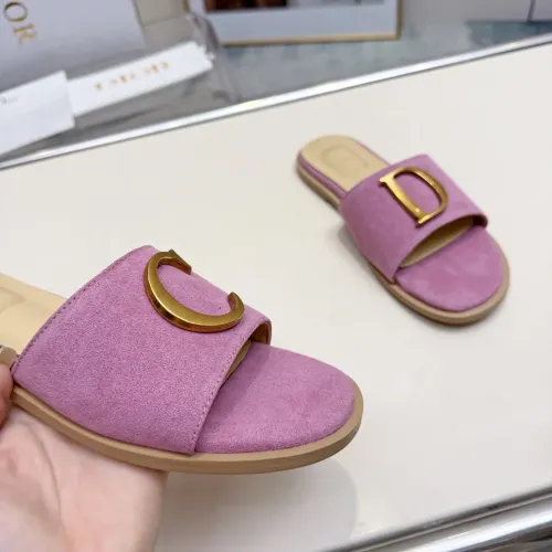 Replica Christian Dior Slippers For Women #1482433 $82.00 USD for Wholesale