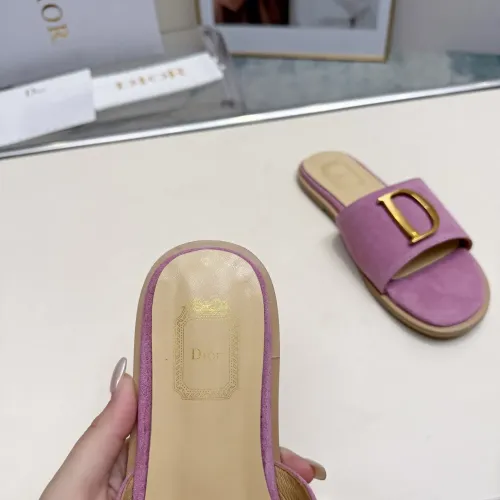 Replica Christian Dior Slippers For Women #1482433 $82.00 USD for Wholesale