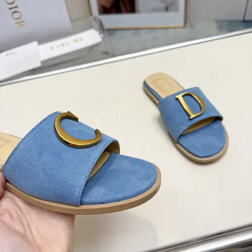 Replica Christian Dior Slippers For Women #1482434 $82.00 USD for Wholesale