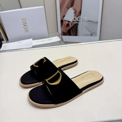 Wholesale Christian Dior Slippers For Women #1482435 $82.00 USD, Wholesale Quality Replica Christian Dior Slippers