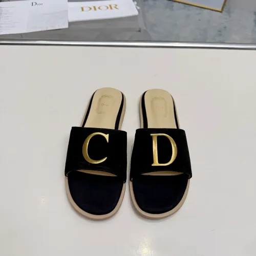 Replica Christian Dior Slippers For Women #1482435 $82.00 USD for Wholesale