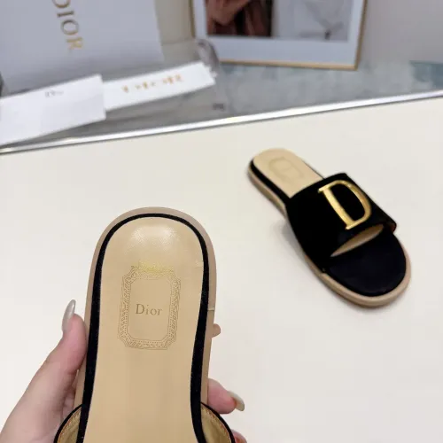 Replica Christian Dior Slippers For Women #1482435 $82.00 USD for Wholesale