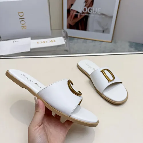 Replica Christian Dior Slippers For Women #1482436 $82.00 USD for Wholesale