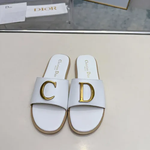 Replica Christian Dior Slippers For Women #1482436 $82.00 USD for Wholesale