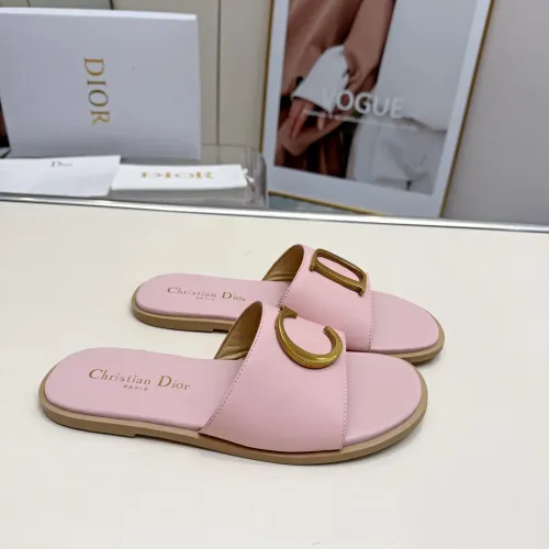 Replica Christian Dior Slippers For Women #1482437 $82.00 USD for Wholesale