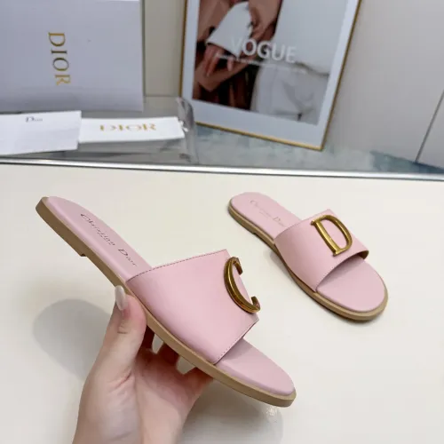 Replica Christian Dior Slippers For Women #1482437 $82.00 USD for Wholesale