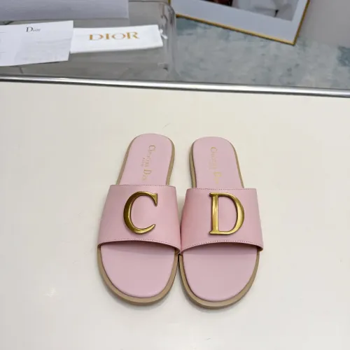 Replica Christian Dior Slippers For Women #1482437 $82.00 USD for Wholesale
