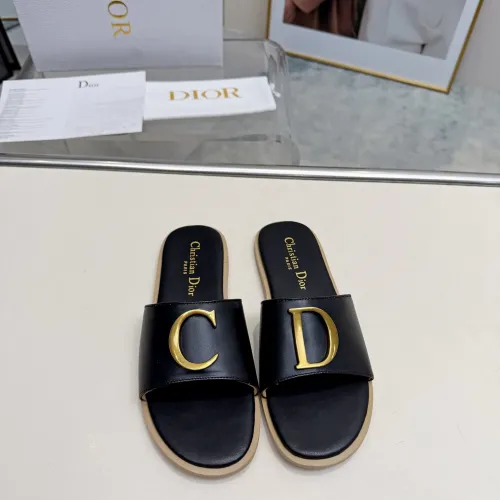 Replica Christian Dior Slippers For Women #1482438 $82.00 USD for Wholesale