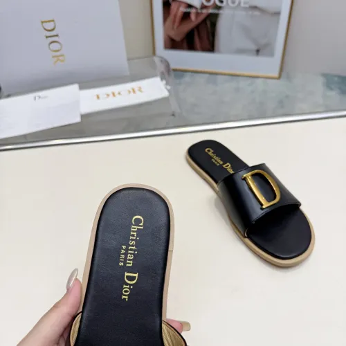 Replica Christian Dior Slippers For Women #1482438 $82.00 USD for Wholesale