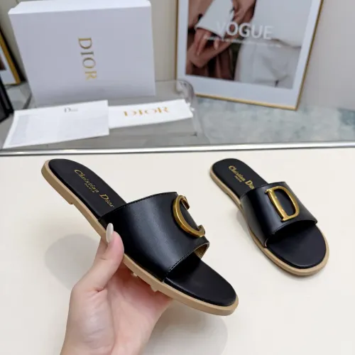 Replica Christian Dior Slippers For Women #1482438 $82.00 USD for Wholesale
