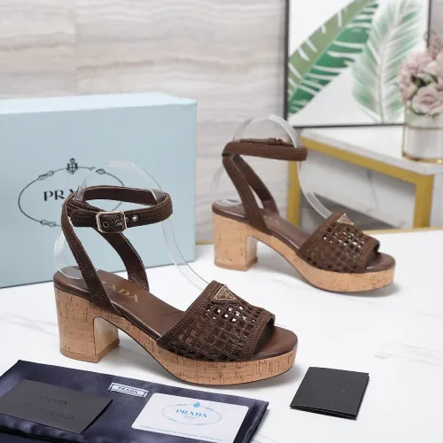 Replica Prada Sandal For Women #1482441 $115.00 USD for Wholesale