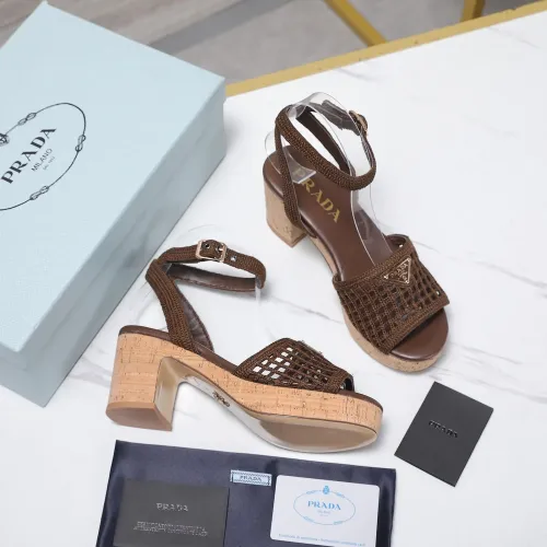 Replica Prada Sandal For Women #1482441 $115.00 USD for Wholesale