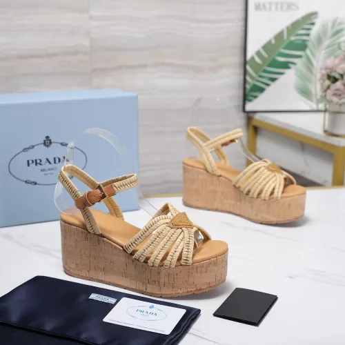 Replica Prada Sandal For Women #1482444 $115.00 USD for Wholesale