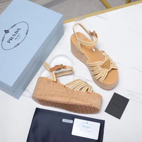 Replica Prada Sandal For Women #1482444 $115.00 USD for Wholesale