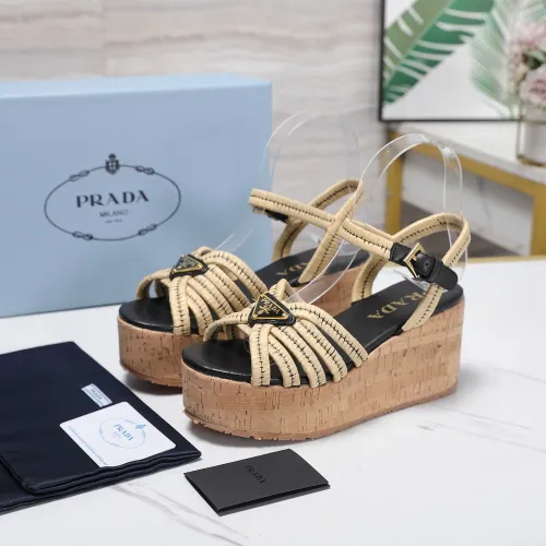 Wholesale Prada Sandal For Women #1482446 $115.00 USD, Wholesale Quality Replica Prada Sandal