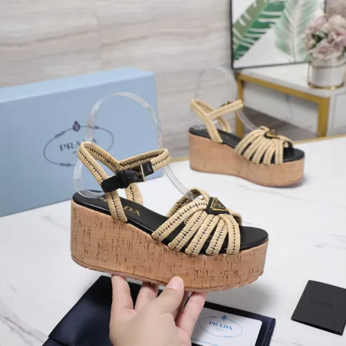 Replica Prada Sandal For Women #1482446 $115.00 USD for Wholesale