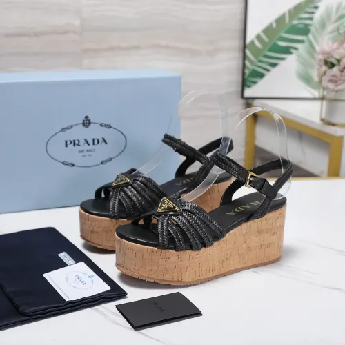 Wholesale Prada Sandal For Women #1482447 $115.00 USD, Wholesale Quality Replica Prada Sandal