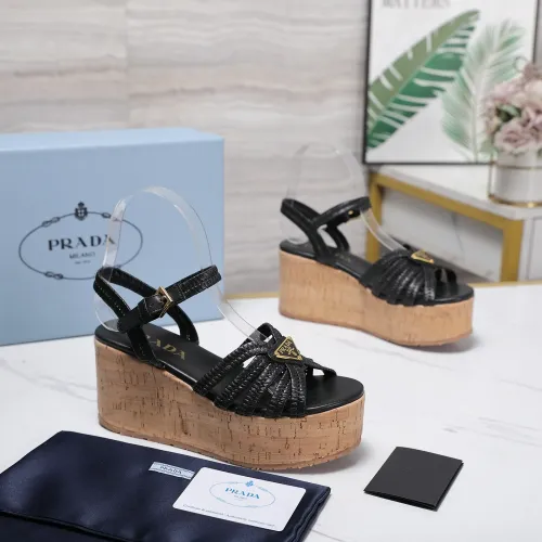 Replica Prada Sandal For Women #1482447 $115.00 USD for Wholesale