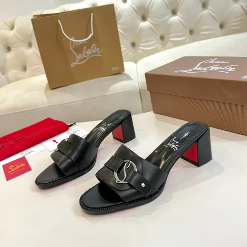 Wholesale Christian Louboutin CL Slippers For Women #1482468 $98.00 USD, Wholesale Quality Replica Christian Louboutin CL Slippers