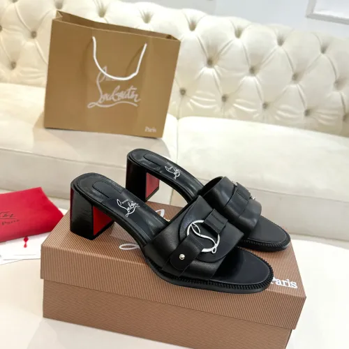 Replica Christian Louboutin CL Slippers For Women #1482468 $98.00 USD for Wholesale