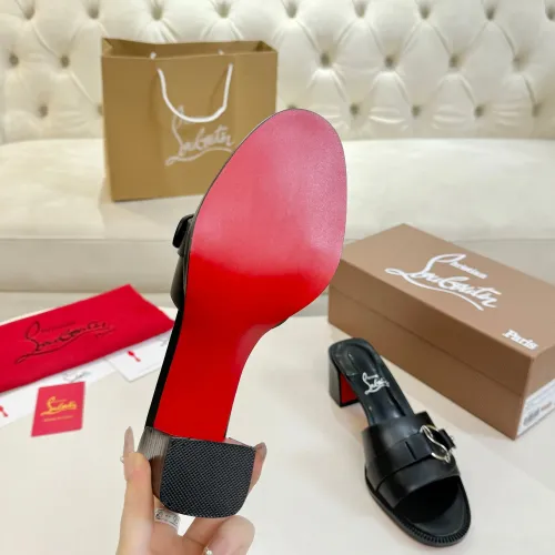 Replica Christian Louboutin CL Slippers For Women #1482468 $98.00 USD for Wholesale