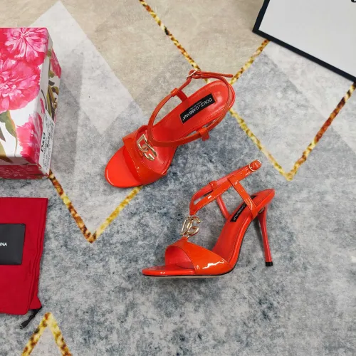 Replica Dolce & Gabbana D&G Sandal For Women #1482484 $125.00 USD for Wholesale