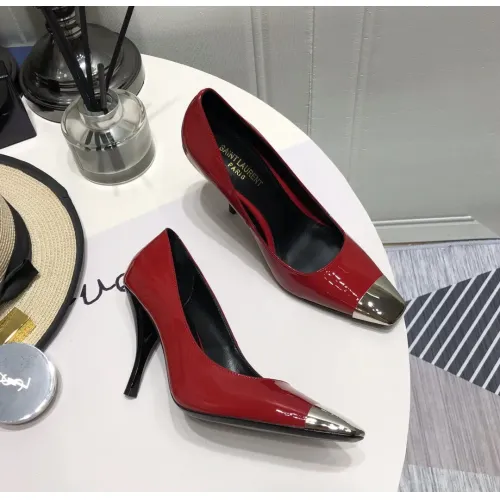 Wholesale Yves Saint Laurent YSL High-Heeled Shoes For Women #1482528 $108.00 USD, Wholesale Quality Replica Yves Saint Laurent YSL High-Heeled Shoes