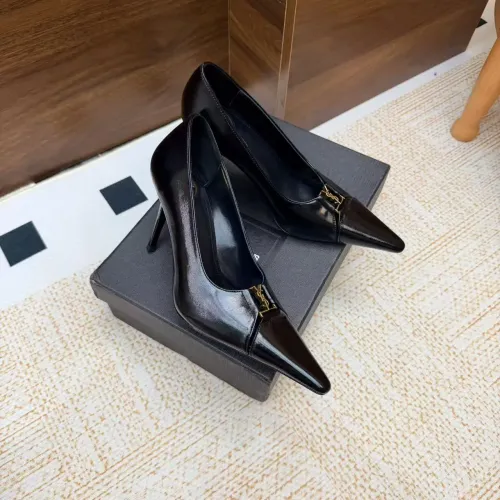 Wholesale Yves Saint Laurent YSL High-Heeled Shoes For Women #1482533 $108.00 USD, Wholesale Quality Replica Yves Saint Laurent YSL High-Heeled Shoes