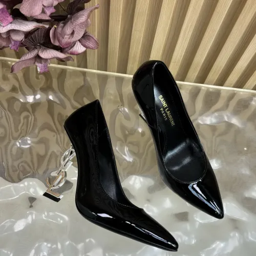Wholesale Yves Saint Laurent YSL High-Heeled Shoes For Women #1482536 $115.00 USD, Wholesale Quality Replica Yves Saint Laurent YSL High-Heeled Shoes