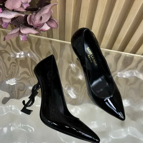Wholesale Yves Saint Laurent YSL High-Heeled Shoes For Women #1482538 $115.00 USD, Wholesale Quality Replica Yves Saint Laurent YSL High-Heeled Shoes