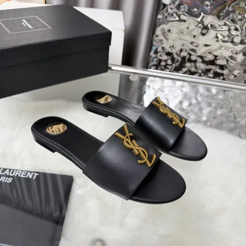 Replica Yves Saint Laurent YSL Slippers For Women #1482572 $85.00 USD for Wholesale